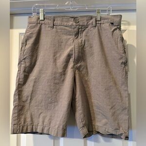 Vans Off The Wall Men’s Gray Plaid Skater Shorts
